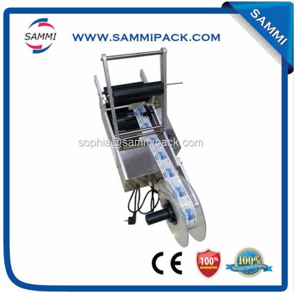 220v Electric Semi Automatic Round Bottle Labeling Machine Multifunctional