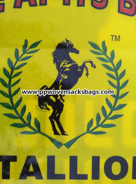 50kg Laminated Polypropylene Bags / Food Grade PP Rice Packaging Bags