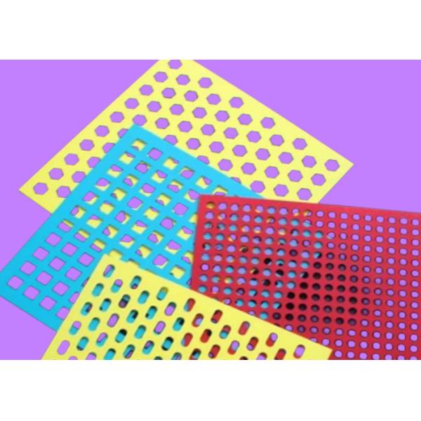 Power-coated Punched Metal Sheet with Customizable Hole Patterns and Corrosion Resistance for Architecture and Decorations