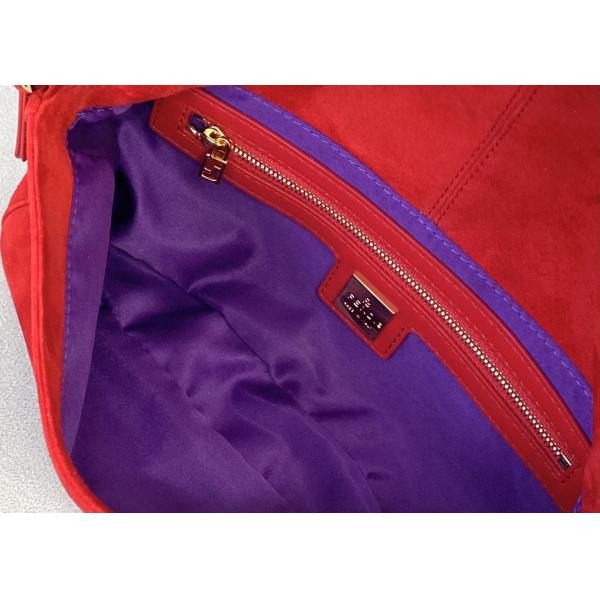 Classic Single Strap Shoulder Bag Pure Color Underarm Bag Baguette Bag