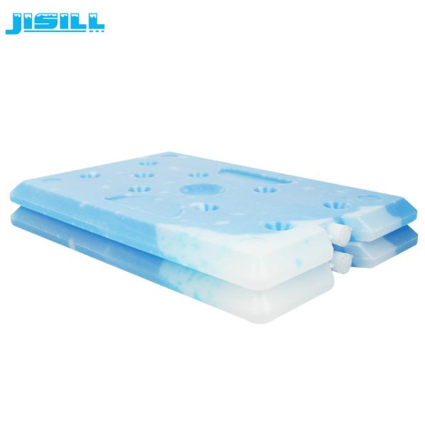 HDPE plat de liquide réfrigérant bleu de PCM grandes vessies de glace de refroidisseur non toxiques - 25 degrés