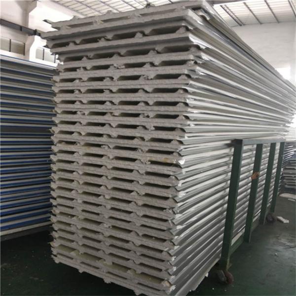 waterproof 840mm silver paper 30mm eps sandwich roof panel for tiny house