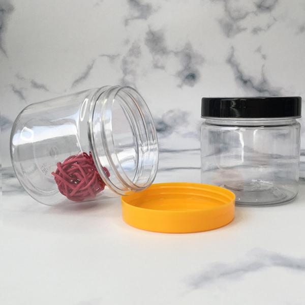 Modern Style Plastic Storage Jars Plastic Food Jar  Wide Mouth Plastic Jars with the New Listing