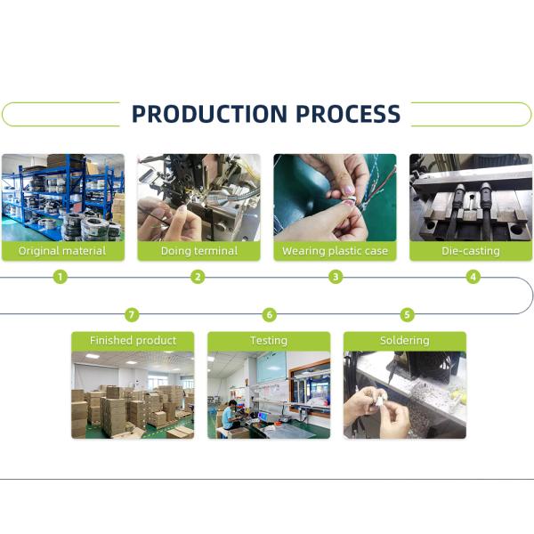 OEM / ODM Электронная кабельная связка скручивания сборка 5 штифтов