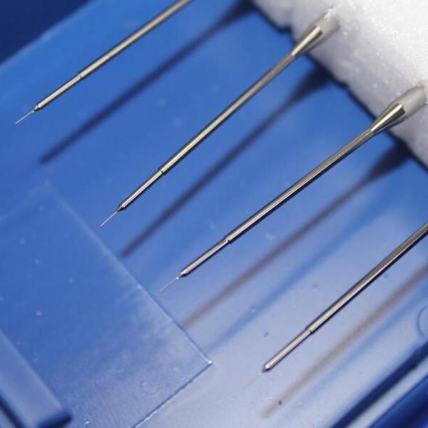 High-Performance Sharp-Edged Tungsten Carbide Needles
