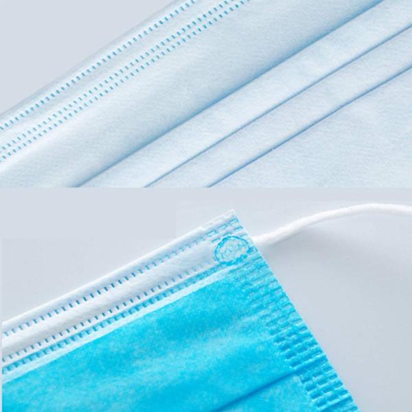 3 Ply Medical Dust Mask , Disposable Earloop Medical Mask Fast Delivery