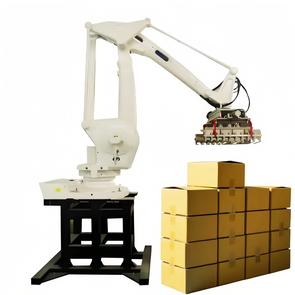 High-Throughput Robotic Palletizer – Continuous Duty Cycle for 24/7 Operations