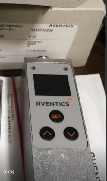 Precision AVENTICS Pressure Sensor Series PE2 – R412010858 With Aluminum Housing