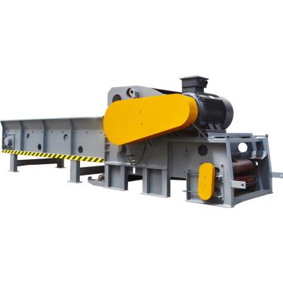 GX1400 200KW  Heavy Duty  chain feeder Drum ChipperWood Crusher Power Plant Using Wood Crusher