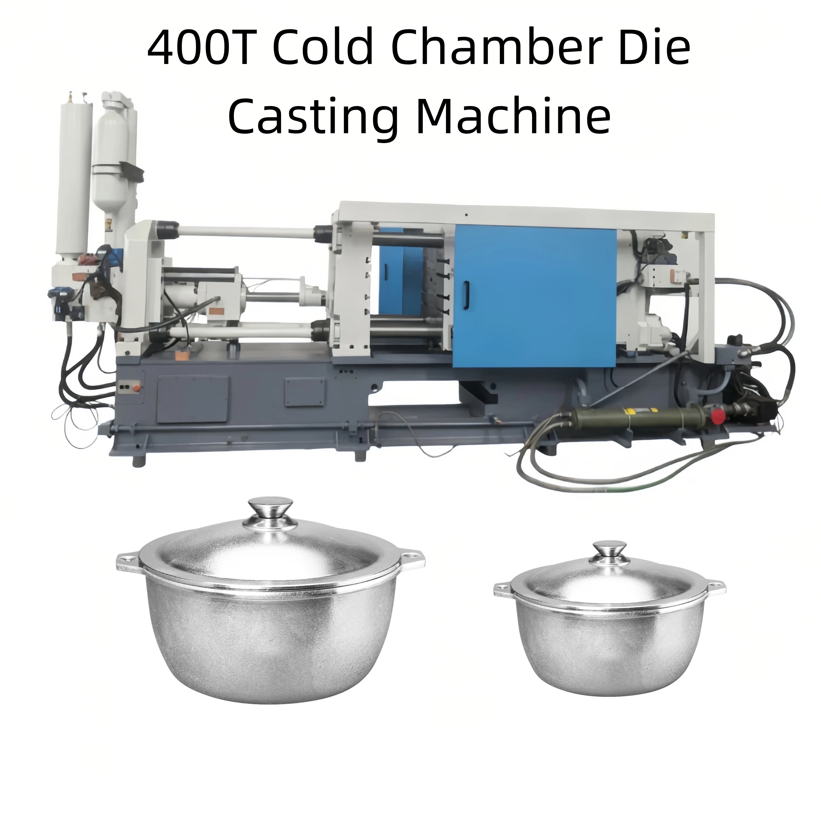 HPDC For Die-Cast Aluminum Casserole Stew Pot Dutch Oven Manufacturing Casserole Pot Machine
