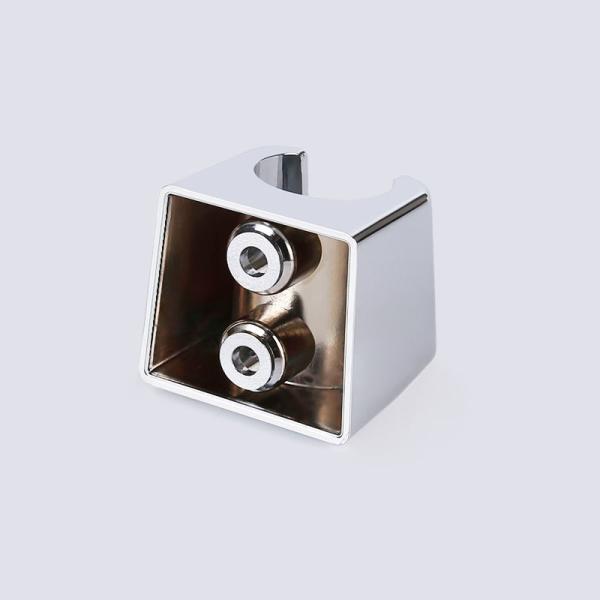 Wall Mounted Bathroom Shower Accessories , ABS Chrome Shower Head Holder