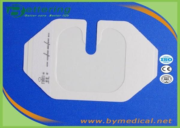 Waterproof Polyurethane Film Wound Dressing , Medical Transparent Iv Dressing