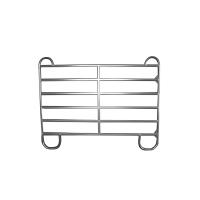 Panneaux de clôture ronds en métal galvanisé robuste de 12 pieds pour bétail, corral, clôture de ferme
