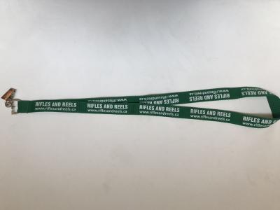 Personalized Key Lanyard Custom Printing / Breakaway Neck Lanyard With Plastic Buckle