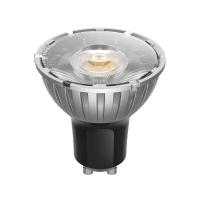Bulbes à LED blancs chauds GU10 7.5W 2700K Dimmable 10 degrés Angle de rayon Ra98 230V