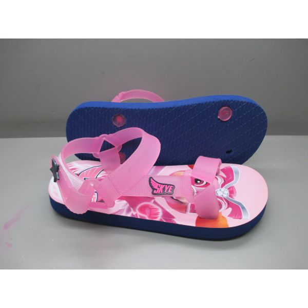 Paw Patrol Character Kids Trek Sandals Anti Slip Girls Summer Sandals OEM Printed