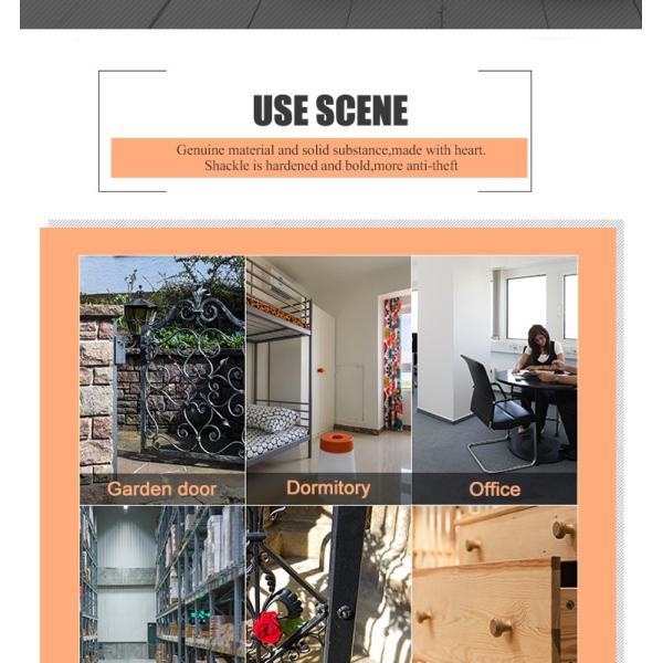 38mm Shackle Anodized Safety Padlock Lockout With Master Key Retaining