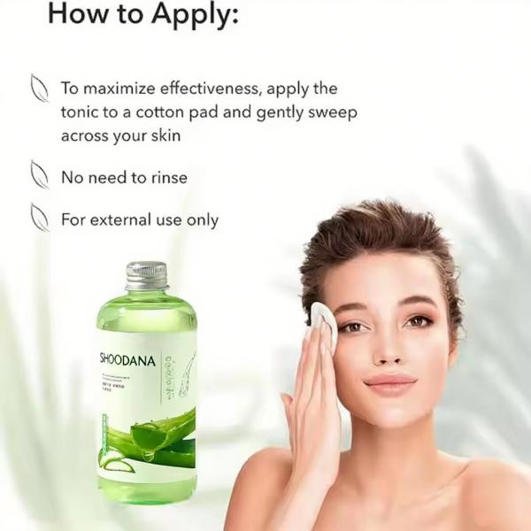 Tónico Facial de Aloe Vera Producto Calmante para el Cuidado Facial Cuidado de la Piel Reparación de la Piel Hidratante Tónico de Aloe Vera para la Piel