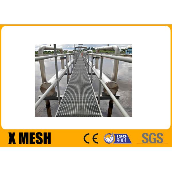 BS729 Galvanized Steel Bar Grating 5mm Cross Bar Offshore Grating