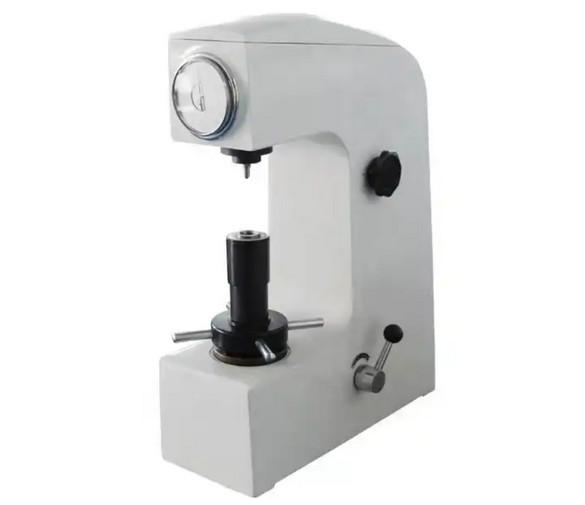 Depth Throat 135mm Basic Manual Rockwell Hardness Testing Machine Resolution 0.5HR