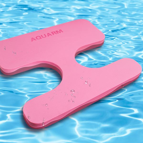 Foldable Pink TPE Pool Floats for Kids Woowave Design Swimming Water Saddle Seat
