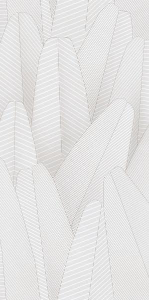 Glazed Porcelain Glass Ceramic Floor Tile / 9mm White Ceramic Wall Tiles