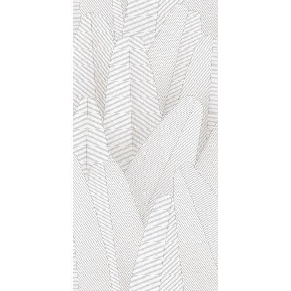 Glazed Porcelain Glass Ceramic Floor Tile / 9mm White Ceramic Wall Tiles