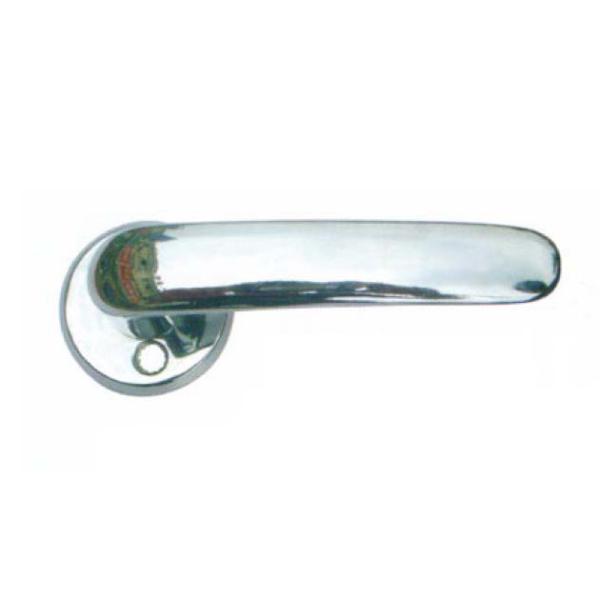 O pó de aço do ouro de Zamak PVD dos puxadores da porta do ISO do CE revestiu alavancas da porta de Chrome