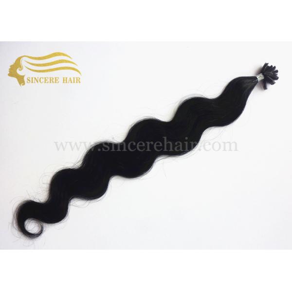 26" Long BODY WAVE Hair Extensions - 65 CM Long Cheap Remy Pre Bonded U Tip Hair Extensions for Sale 22