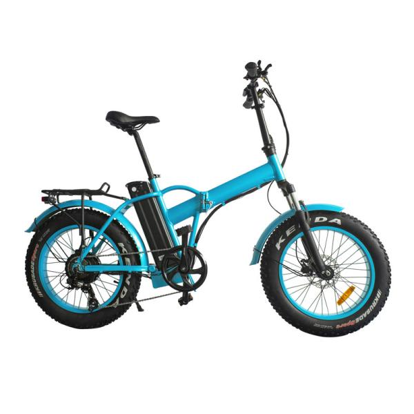 48v 500w Electric Folding Bike 20 Inch Wheel Portable Folding Electric Bicycle Adults