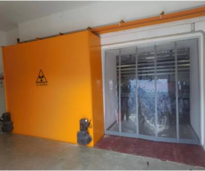 Steel Frame Radiation Protection Door Finish with Powder Coating Or Stainless Steel Customizable Height Height as Required