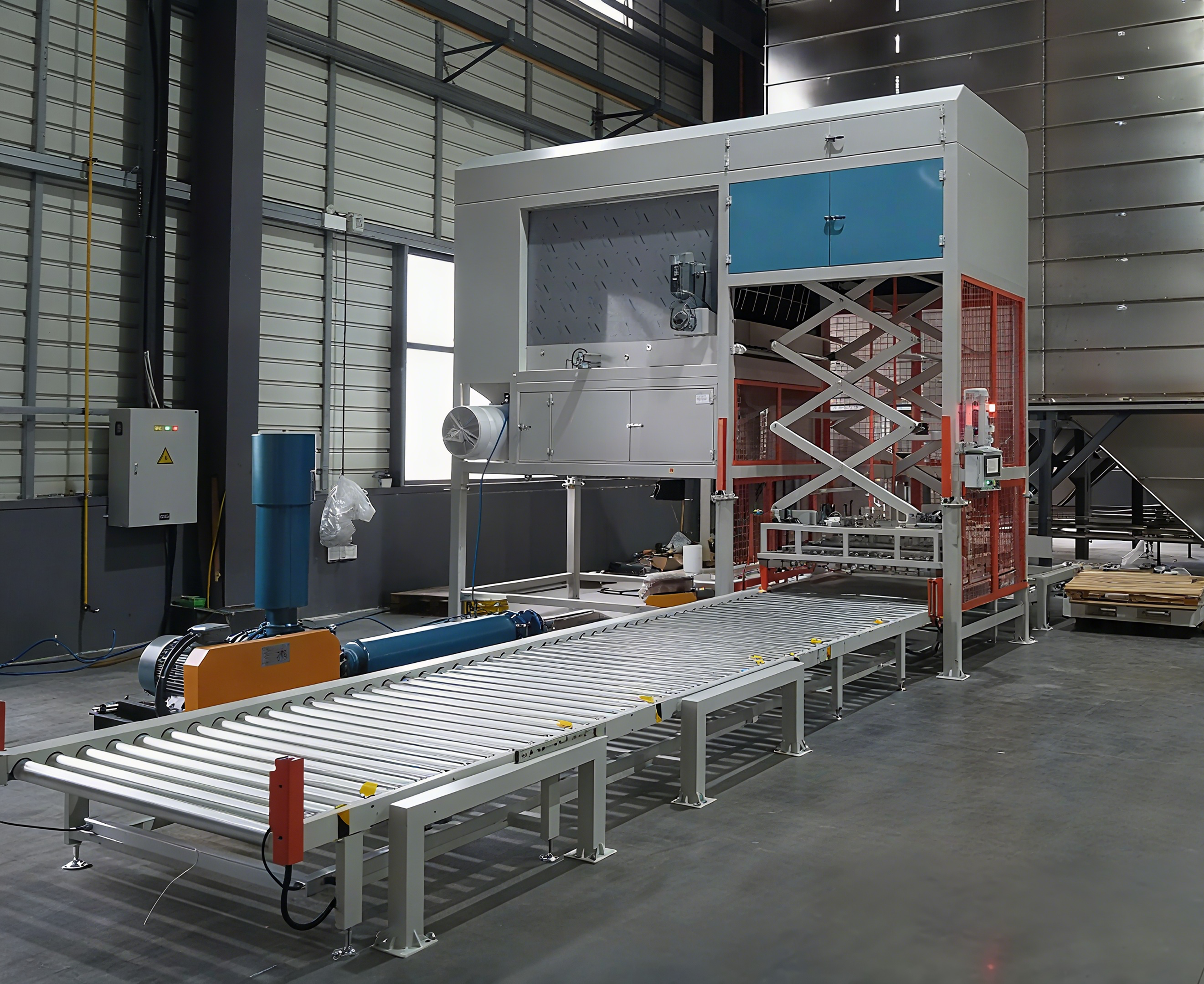 TV1450 20kW Automatic Unpacking Machine 400-600Bags/Hour Capacity Siemen PLC Control
