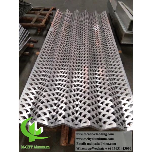 Лазерная резьба Алюминиевый фасад поставщик в Китае металлический лист алюминиевой облицовки фасадный завод 3003 материал