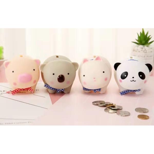Small Size 13x15cm Money Piggy Bank CE FCC ROHS certification