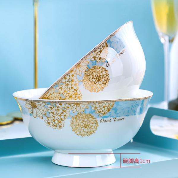 Твердая керамическая посуда установила ежедневную пользу с подарочной коробкой, набором Dinnerware фарфора верхнего сегмента