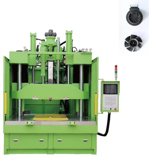 400t Double Slide Injection Molding Machine  2 Platen Acrylic Vertical Molding Machine