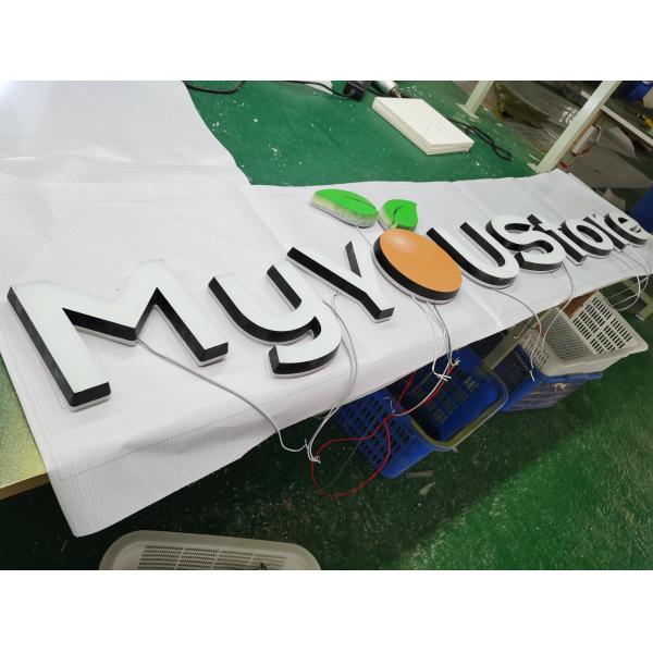Led 3D Acrylic Logo outdoor Led Letter Backlit Electronic Signs