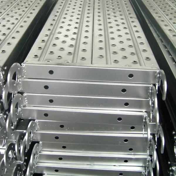 Container Packaging Perforated Steel Plank Customized Length Galvanized