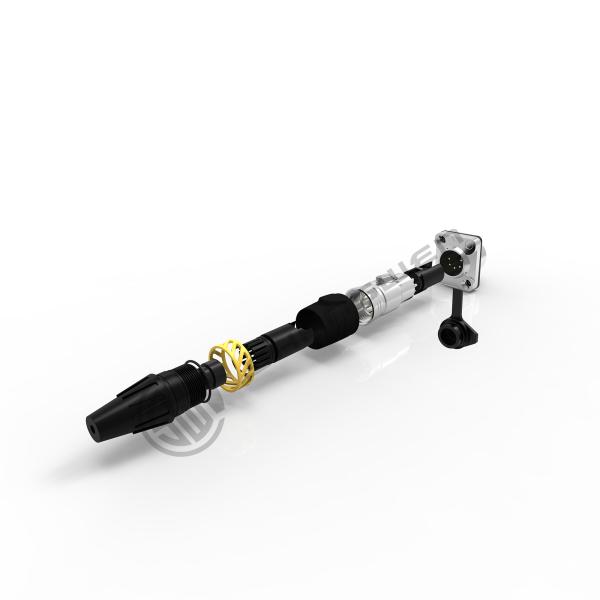 Аудио XLR 5 пин водонепроницаемые электрические разъемы Ip65 Женский розетка