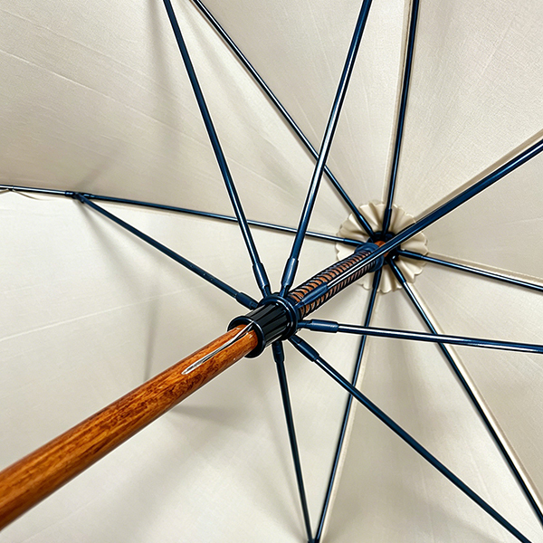 Custom 60 Inch Wooden Handle Windproof Umbrella