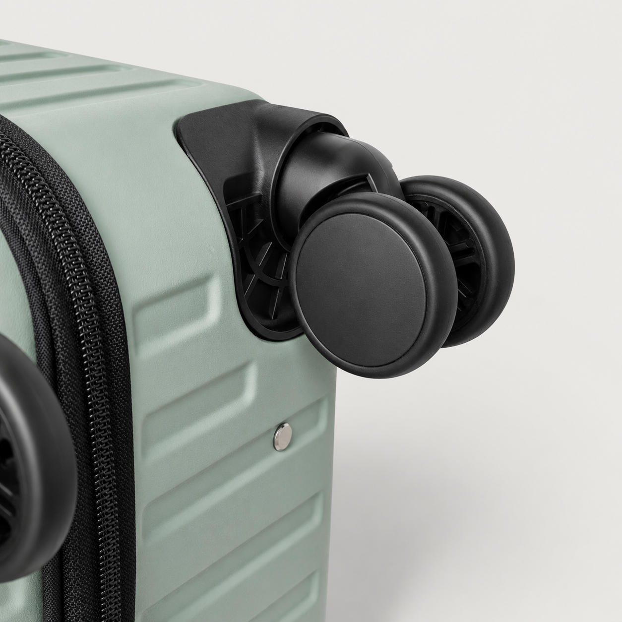 Sage Green Hardshell Luggage with TSA Lock