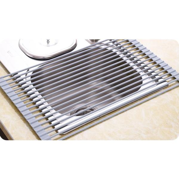 304 Stainless Steel 45X15cm Kitchen Vegetable Rack