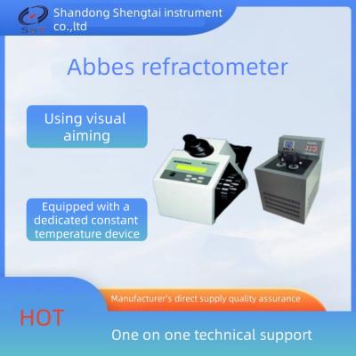 Liquid Solid ST121C Abbe Type Refractometer Compressor Refrigeration External Circulation