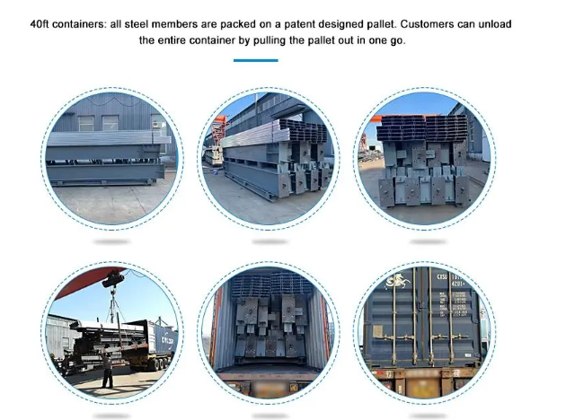 Light Weight High Strength Prefabricated Steel Structure Hangar Shed with Custom Design