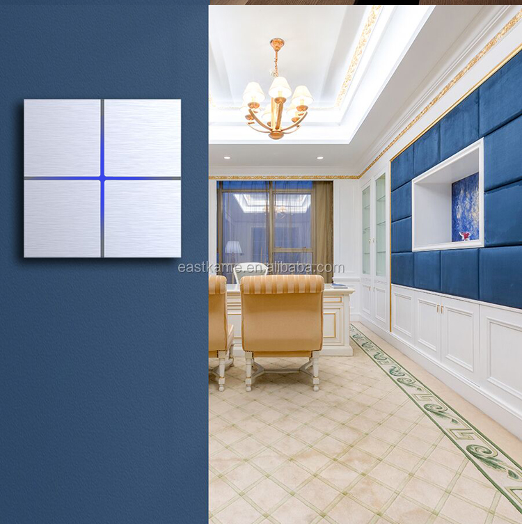 Newest WiFi Smart Wireless Light Switch with for Tuya Module Remote Control CE RoSH 10A Max Current Touch Panel