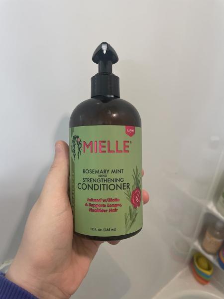 Hair Strengthening Rosemary Mint Conditioner Biotin Shampoo 12oz