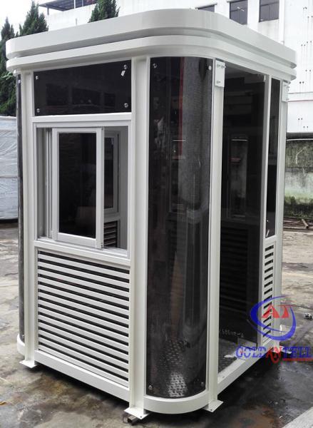 Casa de seguridad de acero moderno 1800x1800x2500mm impermeable personalizable