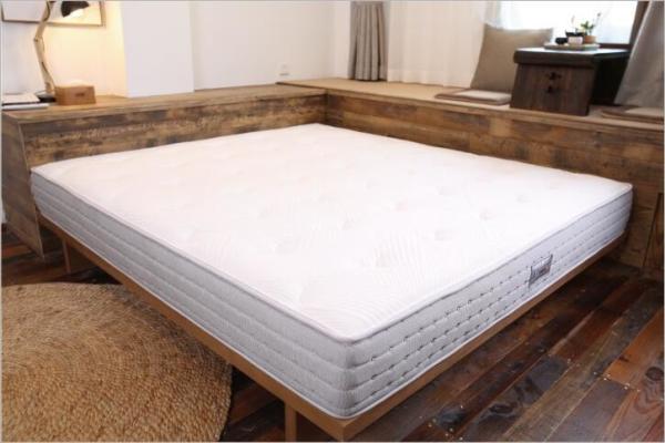 twin/full/queen white innnersping Latex Euro top spring mattress with independent pocket spring