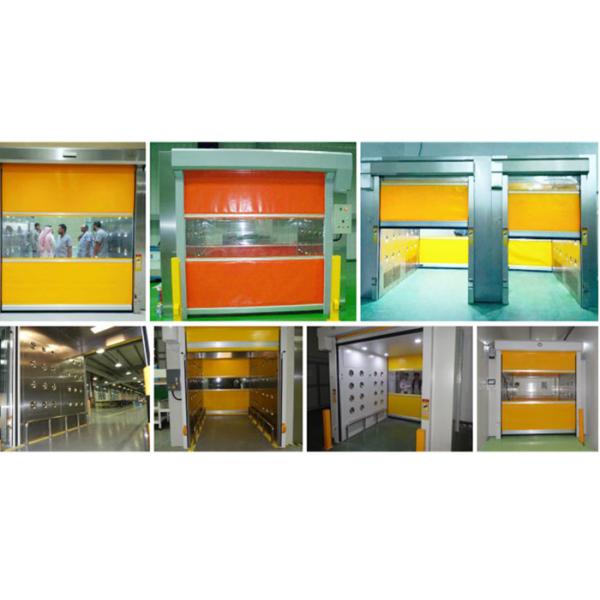 Большой ливень воздуха двери шторки чистой комнаты космоса для груза/грузоподъемников