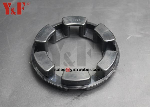 Cylindrical Rubber Coupling Pipe Connectors Flexible Heat Resistance